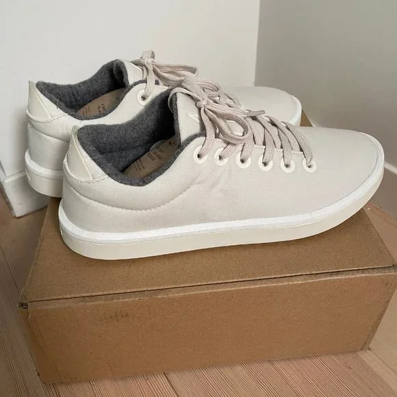 Allbirds Wool Piper Woven Sneakers White Women's Size 8 - Picture 2 of 4